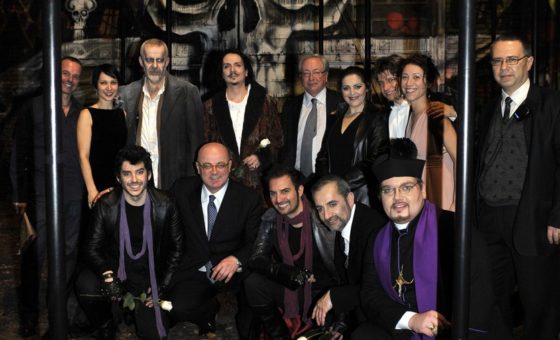 I Masnadieri- Prestia as Moor father- Napoli - foto cast backstage
