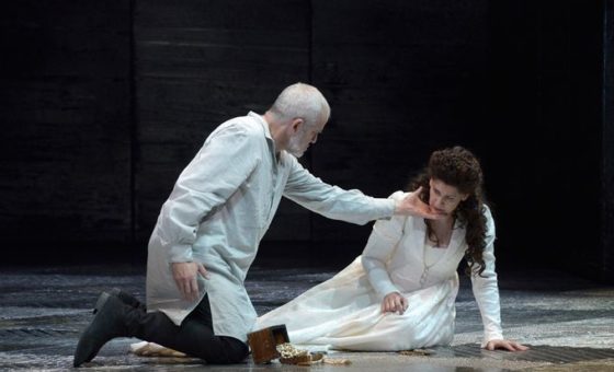 Don Carlo Giacomo Prestia as Filippo II Berlino 2015- with Anja Harteros