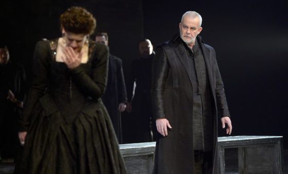Don Carlo Giacomo Prestia as Filippo II Berlino 2015- with Anja Harteros 2