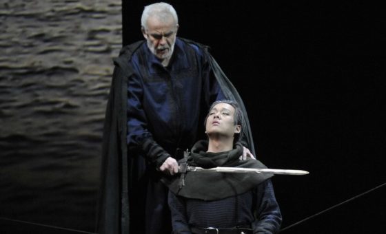 Simon Boccanegra- Teatro La Fenice di Venezia, 2014- Giacomo Prestia as Fiesco - aria minaccia coltello