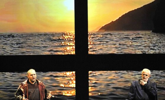 Simon Boccanegra- Teatro La Fenice di Venezia, 2014- Giacomo Prestia as Fiesco- with Piazzola Simone