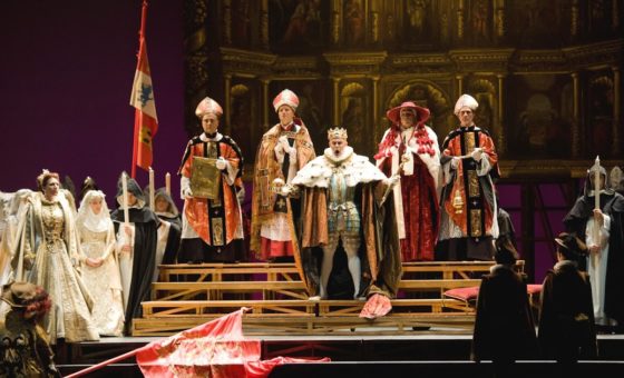 Don Carlo al Massimo di Palermo- Giacomo Prestia as Filippo II scena assieme