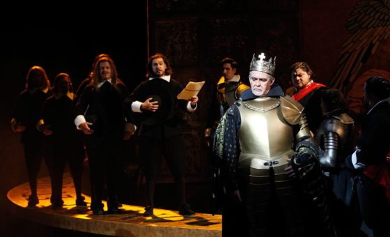 Don Carlos, Giacomo Prestia as Filippo II. Australia
