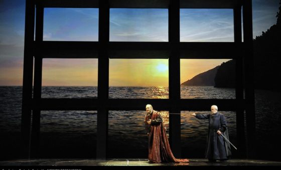 Simon Boccanegra- Teatro La Fenice di Venezia, 2014- Giacomo Prestia as Fiesco- con Piazzola, finale