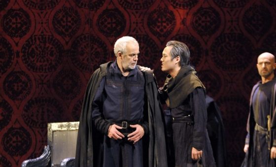 Simon Boccanegra- Teatro La Fenice di Venezia, 2014- Giacomo Prestia as Fiesco nelle stanze