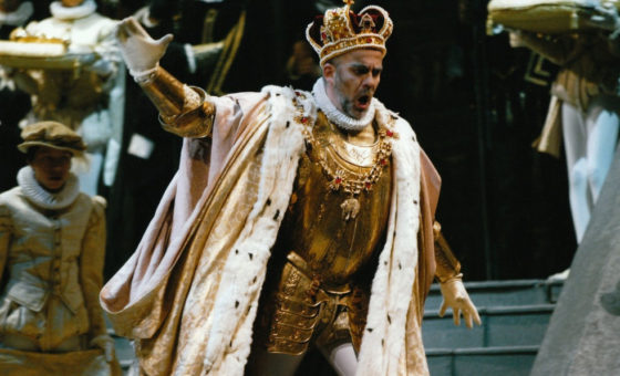 Don Carlo al Massimo di Palermo- Giacomo Prestia as Filippo II scena autodafé