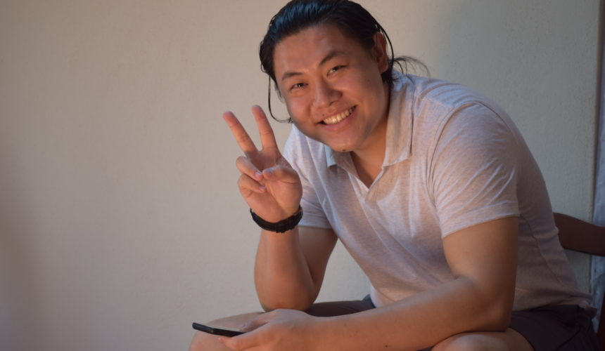 li huang hong felice segno di vittoria